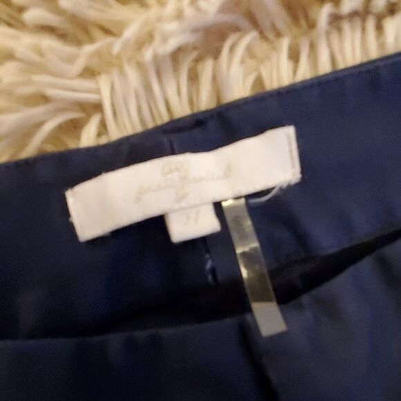 Navy blue 7 for all mankind skinny pants - Picture 2 of 8